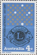[The 50th Anniversary of the Lions International, type IP]
