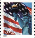 [Lady Liberty Flag - Coil Stamp, type ESY11]