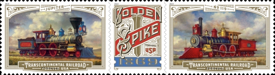[The 150th Anniversary of the Transcontinental Railroad, type ]