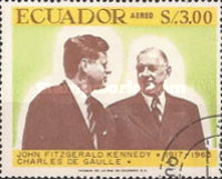 [Airmail - The 50th Anniversary of the Birth of John F. Kennedy, 1917-1963, type AXF]