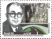 [The 100th Anniversary of the Birth of Francisco Prestes Maia, Mayor of Sao Paulo, 1896-1965, type CXD]