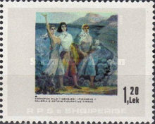 [Paintings from the Art Gallery in Tirana, type BGZ]