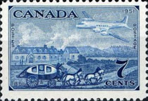[The 100th Anniversary of Canadian Stamps, type FA]