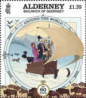 [The 150th Anniversary of the Publication of Jules Verne's Around the World in 80 Days, type ACJ]