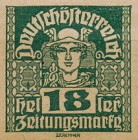 [Newspaper Stamps - Thick Greyish Paper, type XBN20]