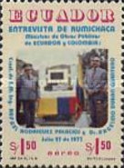 [Airmail - Meeting of Public Works' Ministers of Ecuador and Colombia, Quito, type BHS]