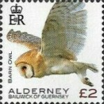 [Definitives - Alderney Birds, type YW]