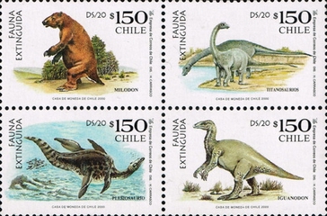 [Discount Stamps - Prehistoric Animals, type ]