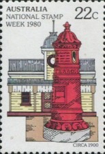 [National Stamp Week, type UP]