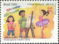 [Crianca Esperanca - UNICEF social awareness campaign to aid Brazilian children, type DSW]