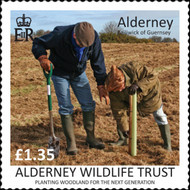 [The 20th Anniversary of the Alderney Wildlife Trust, type ABT]