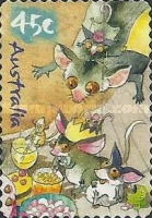 [Fauna - Cartoons of Australian Wildlife - Self-Adhesive, type BOV1]