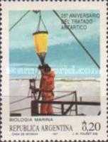 [The 25th Anniversary of the Antarctic Treaty, type BHM]