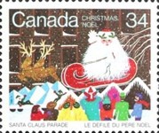 [Christmas. Santa Claus Parade, type AHE]