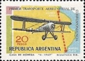[The 50th Anniversary of the First Argentine Airmail Service, type ABC]