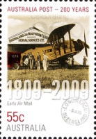 [The 200th Anniversary of the Australian Post, type DEK]