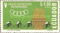 [Airmail - The 5th Bolivar Games - Quito, Ecuador, type APT]