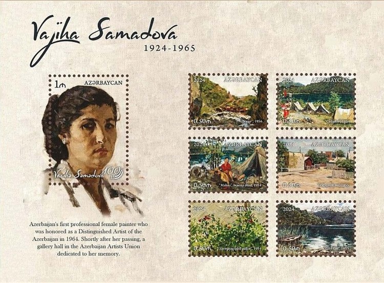 [The 100th Anniversary of the Birth of Vajiha Samadova, 1924-1965, type ]