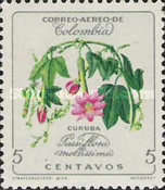 [Airmail - Flowers, type ZU]