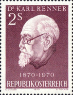 [The 100th Anniversary of the Birth of Dr. Karl Renner, type AHK]