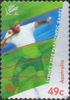 [Paralympic Games - Sydney - Self-Adhesive, type BJX1]