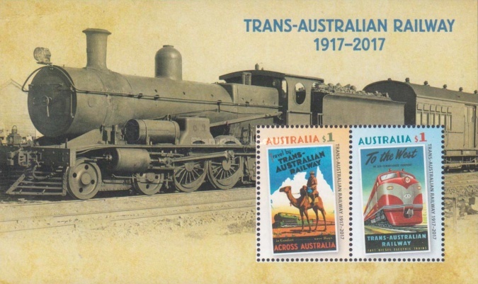 [The 100th Anniversary of the Trans-Australian Railway, type ]