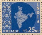 [Map of India, type DJ24]