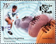 [The 100th Anniversary of the Argentine Rugby Union, type CFH]