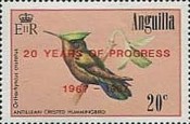[Bird Issue of 1985 Overprinted "20 YEARS OF PROGRESS", type YC1]