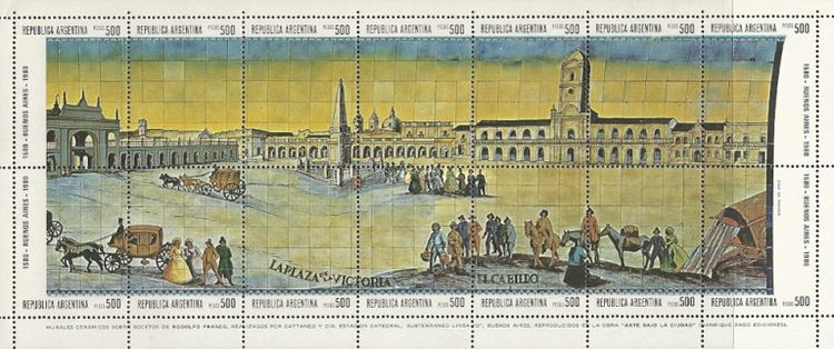 [International Stamp Exhibition "BUENOS AIRES 1980" - The 400th Anniversary of Buenos Aires, type ]