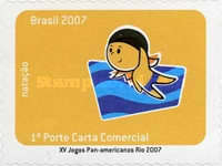 [The 15th Anniversary of the Pan American Games Rio - Self Adhesive Stamps, type EAA]