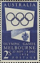 [Olympic Games - Melbourne 1956, Australia, type ED]