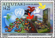 [The 50th Anniversary of the United Nations, type RG]