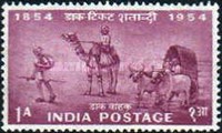 [The 100th Anniversary of Indian Stamps, type CJ]