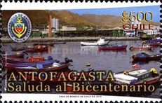[City of Antofagasta Greets of the 200th Anniversary of Independence, type CCX]