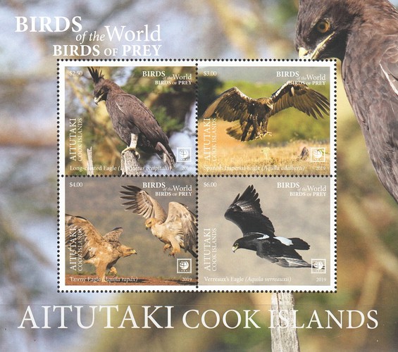 [Birds of the World - Birds of Prey - White Frame on 2 Sides, type ]
