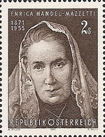 [The 100th Anniversary of the Birth of Enrica Handel-Mazzetti, type AHM]