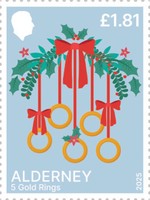 [Alderney 12 Days of Christmas, type AFE]