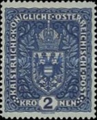 [Coat of Arms - Picture Size: 25 x 30 mm, type AU]