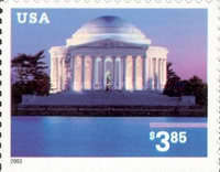 [Jefferson Memorial Priority Mail, type EKT]
