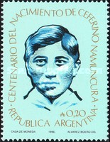 [The 100th Anniversary of the Birth of Ceferino Namuncura, First Indian Seminary Student, type BGH]