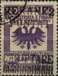 [Austrian Postage Stamps Overprinted - Vertical Lines in Bottom Overprint, type O8]