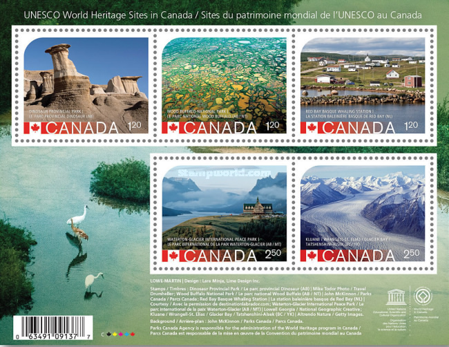 [UNESCO World Heritage Sites in Canada - Withdrawn, See August 21st Issue, type ]