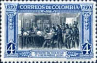 [The 100th Anniversary of the Death of Simon Bolivar, type IB]