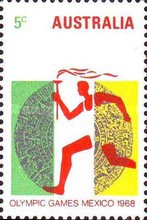 [Olympic Games - Mexico City, type JE]