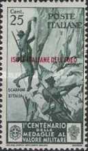 [Italian Postage Stamps in Different Colors Overprinted "ISOLE ITALIANE DELL'EGEO", type BE]