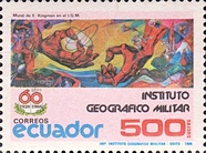 [The 60th Anniversary of Military Geographical Institute, Quito, type BYJ]