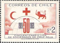 [The 50th Anniversary of League of Red Cross Societies, type QW]