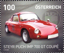 [Classic Cars - Steyr Puch IMP 700 GT Coupé, type DHD]