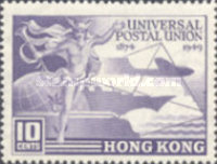 [The 75th Anniversary of the Universal Postal Union (U.P.U.), type AD]
